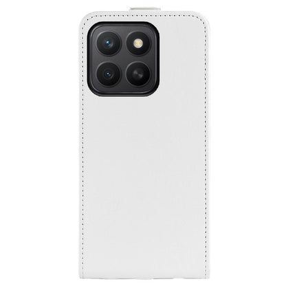 Honor X8c 4G Texture Vertical Flip Leather Wallet Case with Card Slot, PU TPU Shockproof Protective Cover, Anti-Drop Magnetic Folio Phone Case