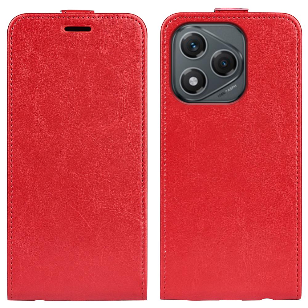 Honor 400 Lite Texture Vertical Flip Leather Wallet Case with Card Slot, PU TPU Shockproof Protective Cover, Anti-Drop Magnetic Folio Phone Case