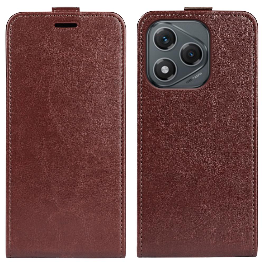 Honor 400 Lite Texture Vertical Flip Leather Wallet Case with Card Slot, PU TPU Shockproof Protective Cover, Anti-Drop Magnetic Folio Phone Case