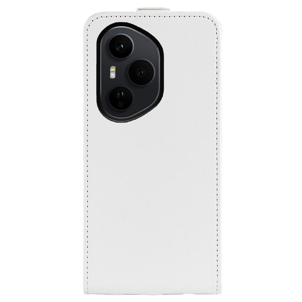 Honor 400 Pro 160.8mm Texture Vertical Flip Leather Wallet Case with Card Slot, PU TPU Shockproof Protective Cover, Anti-Drop Magnetic Folio Phone Case