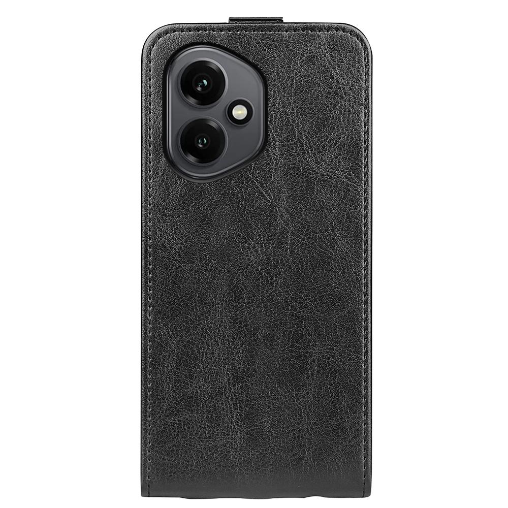 Honor 400 156.5mm Texture Vertical Flip Leather Wallet Case with Card Slot, PU TPU Shockproof Protective Cover, Anti-Drop Magnetic Folio Phone Case