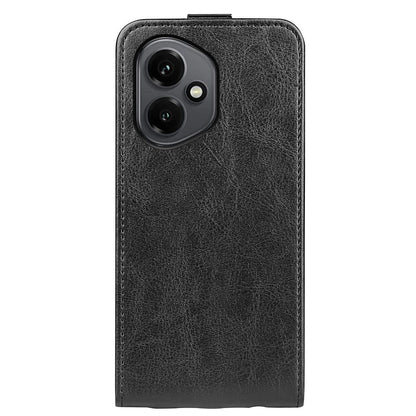 Honor 400 156.5mm Texture Vertical Flip Leather Wallet Case with Card Slot, PU TPU Shockproof Protective Cover, Anti-Drop Magnetic Folio Phone Case