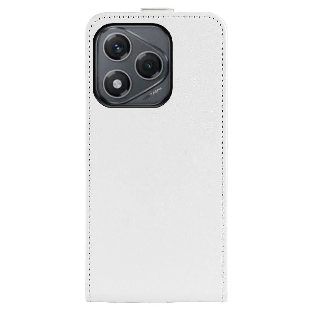 Honor 400 Smart 5G Texture Vertical Flip Leather Wallet Case with Card Slot, PU TPU Shockproof Protective Cover, Anti-Drop Magnetic Folio Phone Case