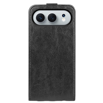 Honor 500 Pro 155.8mm Texture Vertical Flip Leather Wallet Case with Card Slot, PU TPU Shockproof Protective Cover, Anti-Drop Magnetic Folio Phone Case