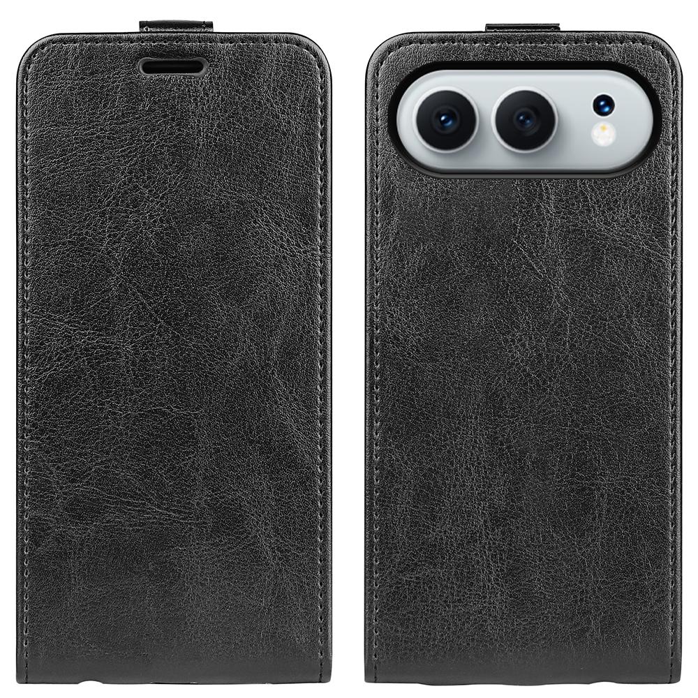 Honor 500 Pro 155.8mm Texture Vertical Flip Leather Wallet Case with Card Slot, PU TPU Shockproof Protective Cover, Anti-Drop Magnetic Folio Phone Case