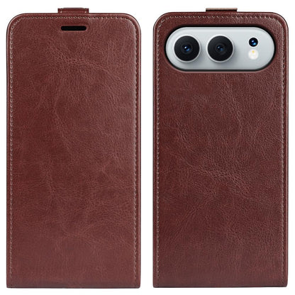 Honor 500 Pro 155.8mm Texture Vertical Flip Leather Wallet Case with Card Slot, PU TPU Shockproof Protective Cover, Anti-Drop Magnetic Folio Phone Case