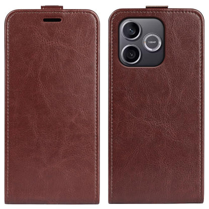 Honor 600 Lite Texture Vertical Flip Leather Wallet Case with Card Slot, PU TPU Shockproof Protective Cover, Anti-Drop Magnetic Folio Phone Case