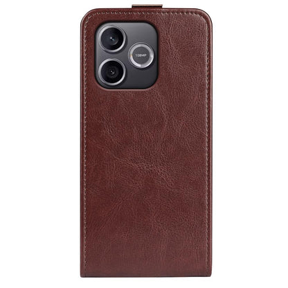 Honor 600 Lite Texture Vertical Flip Leather Wallet Case with Card Slot, PU TPU Shockproof Protective Cover, Anti-Drop Magnetic Folio Phone Case