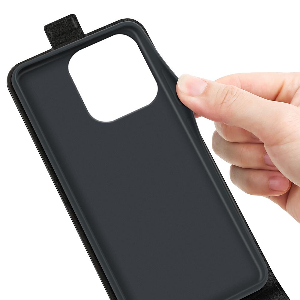 Honor X8d 4G Texture Vertical Flip Leather Wallet Case with Card Slot, PU TPU Shockproof Protective Cover, Anti-Drop Magnetic Folio Phone Case