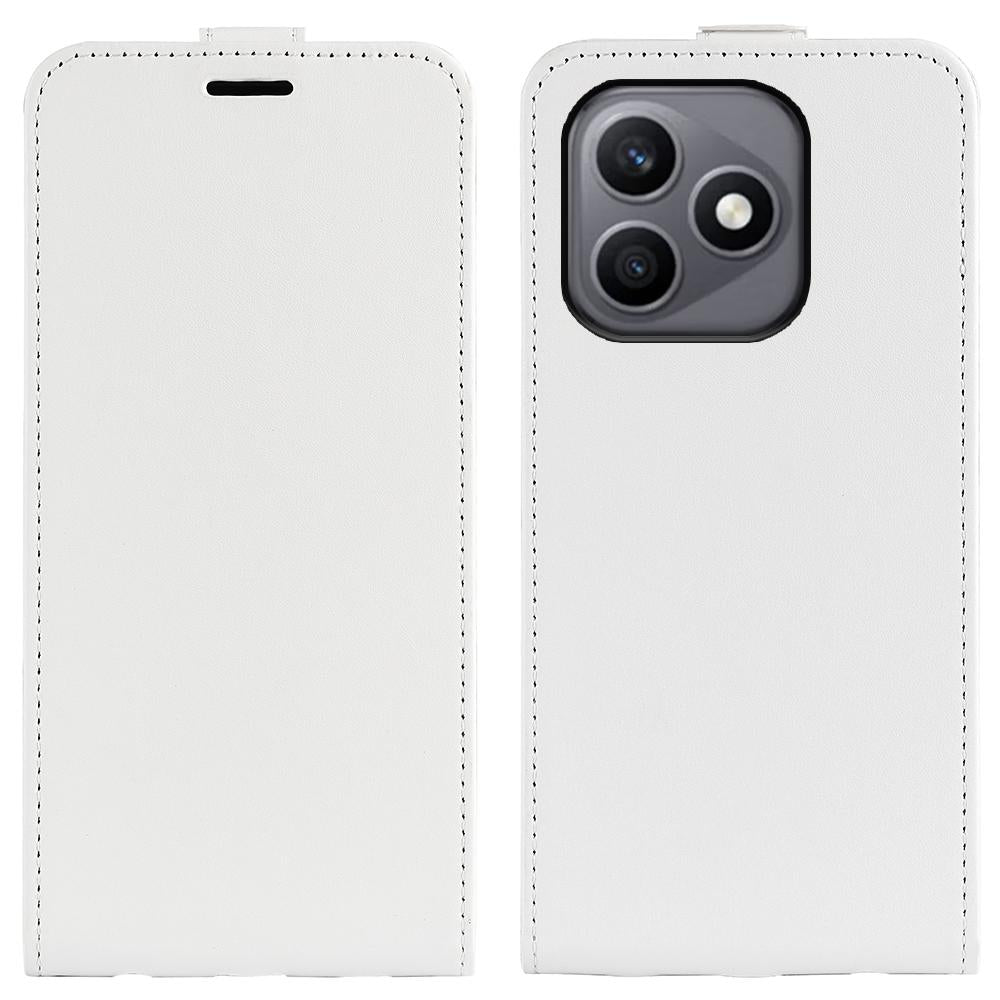 Honor X8d 4G Texture Vertical Flip Leather Wallet Case with Card Slot, PU TPU Shockproof Protective Cover, Anti-Drop Magnetic Folio Phone Case