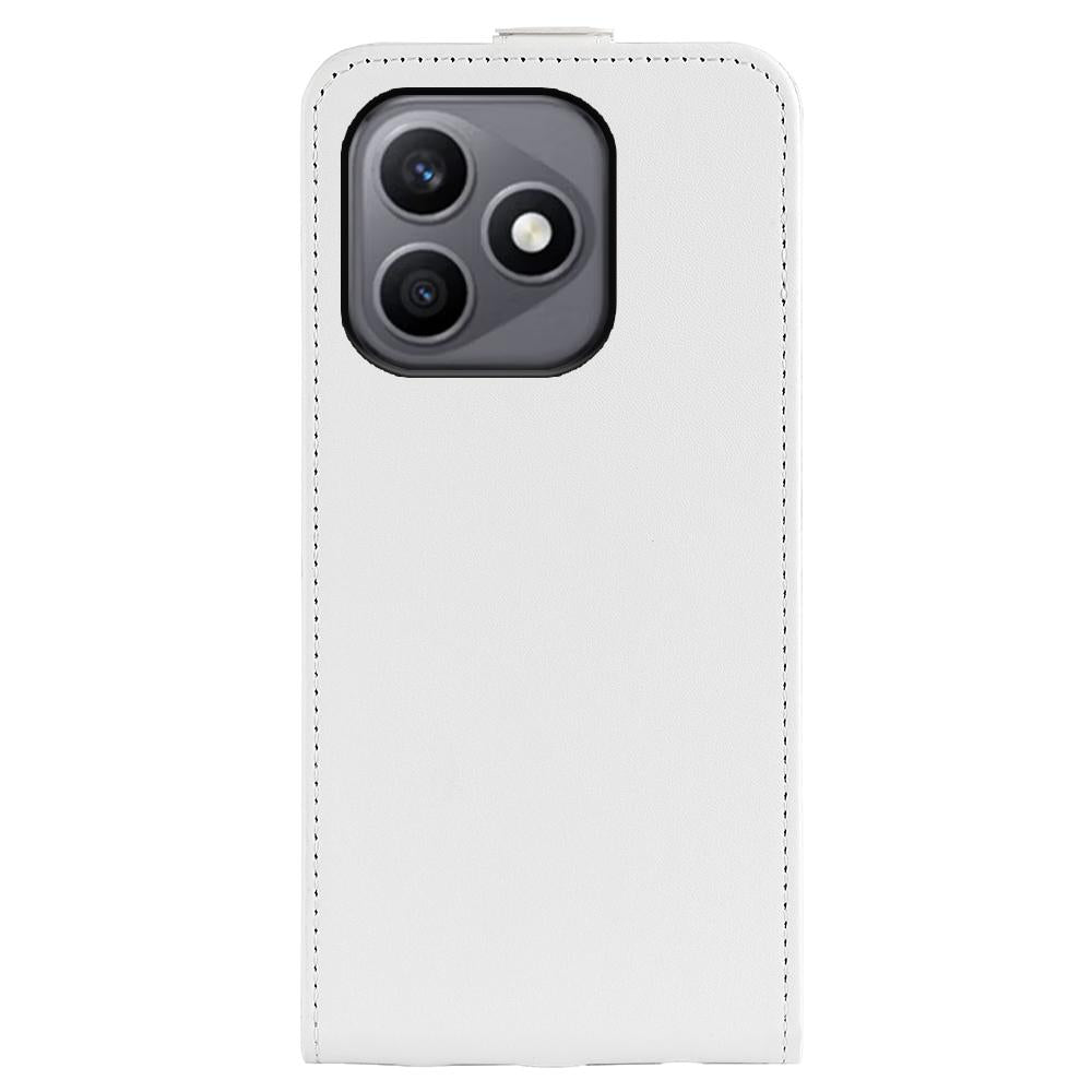 Honor X8d 4G Texture Vertical Flip Leather Wallet Case with Card Slot, PU TPU Shockproof Protective Cover, Anti-Drop Magnetic Folio Phone Case