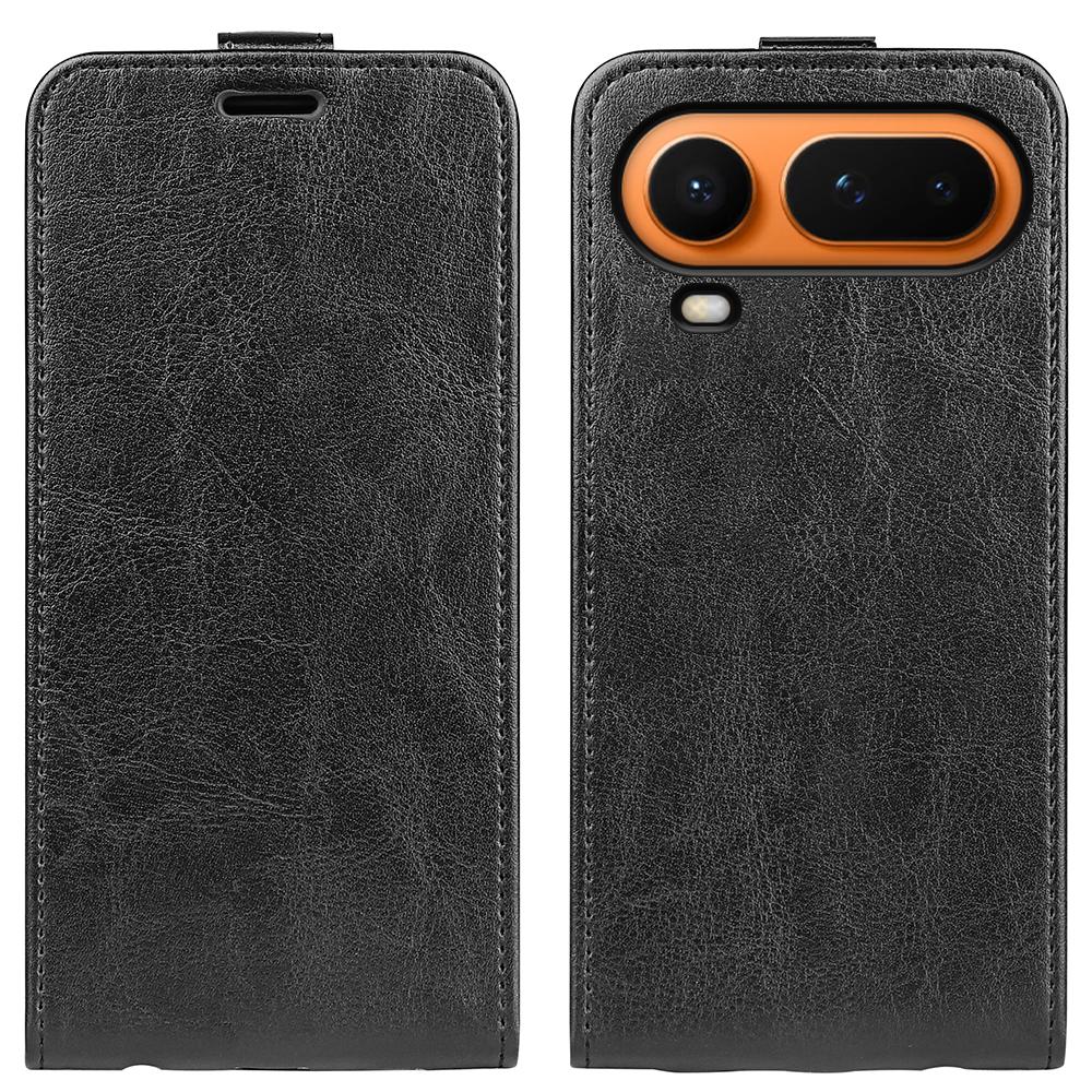 Honor Magic8 Pro Air 5G Texture Vertical Flip Leather Wallet Case with Card Slot, PU TPU Shockproof Protective Cover, Anti-Drop Magnetic Folio Phone Case