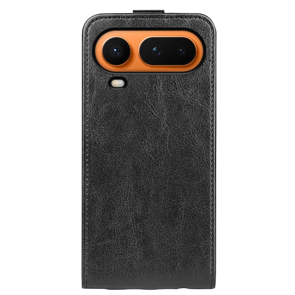 Honor Magic8 Pro Air 5G Texture Vertical Flip Leather Wallet Case with Card Slot, PU TPU Shockproof Protective Cover, Anti-Drop Magnetic Folio Phone Case