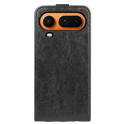 Honor Magic8 Pro Air 5G Texture Vertical Flip Leather Wallet Case with Card Slot, PU TPU Shockproof Protective Cover, Anti-Drop Magnetic Folio Phone Case