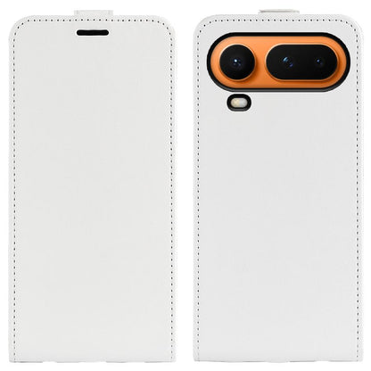 Honor Magic8 Pro Air 5G Texture Vertical Flip Leather Wallet Case with Card Slot, PU TPU Shockproof Protective Cover, Anti-Drop Magnetic Folio Phone Case