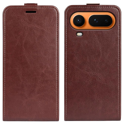 Honor Magic8 Pro Air 5G Texture Vertical Flip Leather Wallet Case with Card Slot, PU TPU Shockproof Protective Cover, Anti-Drop Magnetic Folio Phone Case