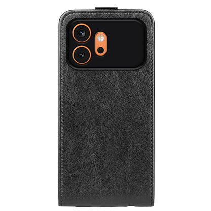 Honor 600 Texture Vertical Flip Leather Wallet Case with Card Slot, PU TPU Shockproof Protective Cover, Anti-Drop Magnetic Folio Phone Case