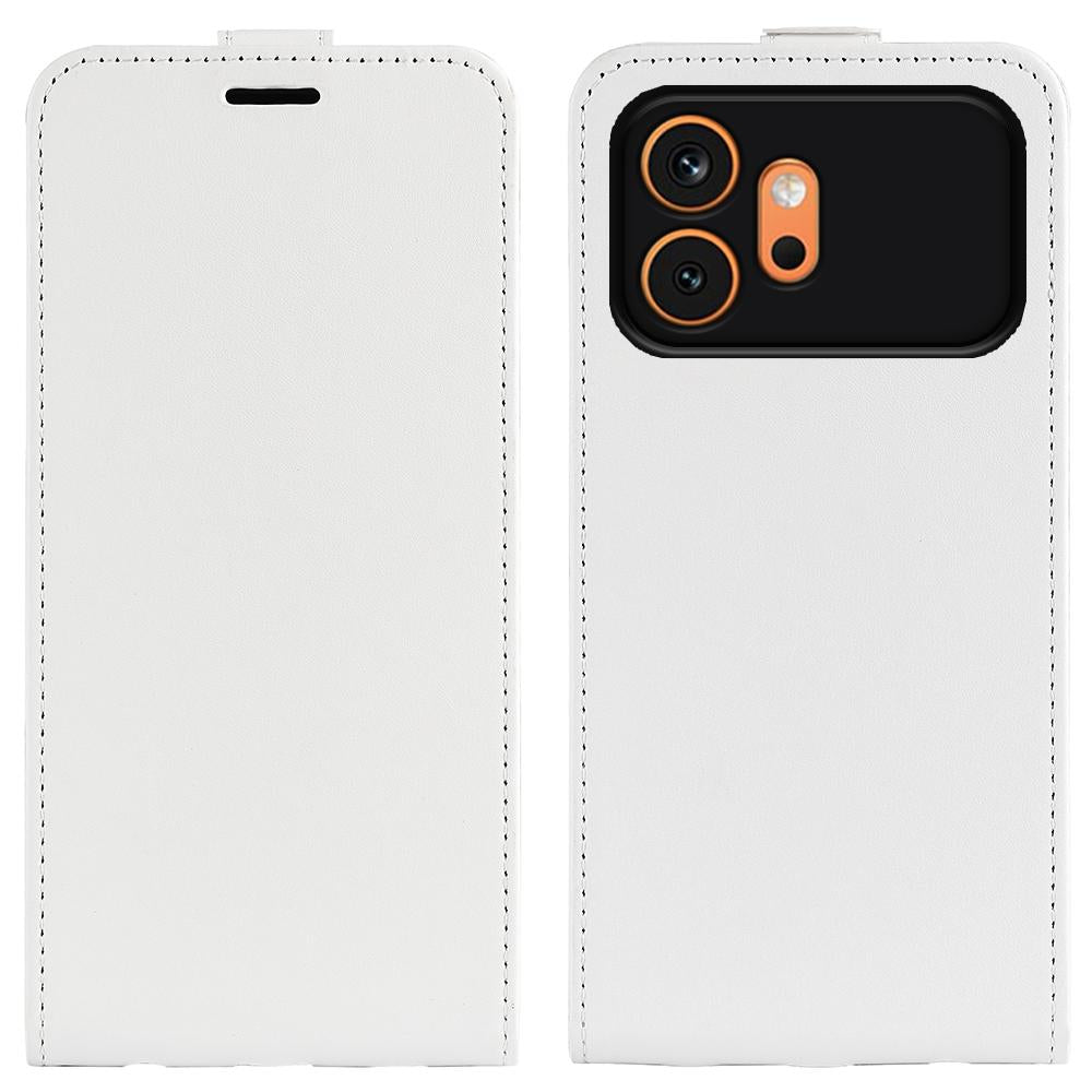 Honor 600 Texture Vertical Flip Leather Wallet Case with Card Slot, PU TPU Shockproof Protective Cover, Anti-Drop Magnetic Folio Phone Case