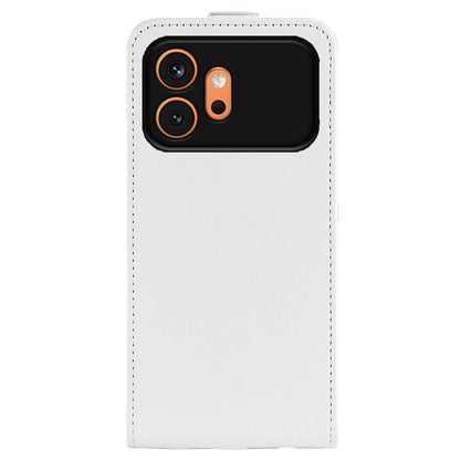 Honor 600 Pro Texture Vertical Flip Leather Wallet Case with Card Slot, PU TPU Shockproof Protective Cover, Anti-Drop Magnetic Folio Phone Case