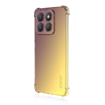 Honor X8c Gradient Airbag TPU Phone Case Shockproof Slim Protective Cover