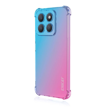 Honor X8c Gradient Airbag TPU Phone Case Shockproof Slim Protective Cover