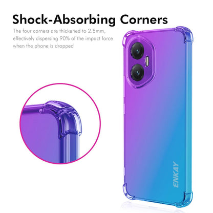 Honor 300 Gradient Airbag TPU Phone Case Shockproof Slim Protective Cover