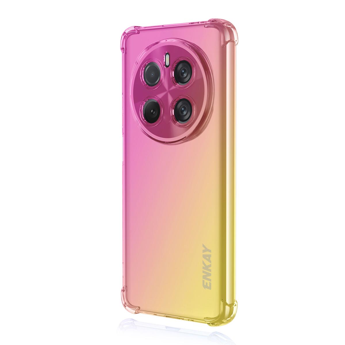 Honor Magic7 Gradient Airbag TPU Phone Case Shockproof Slim Protective Cover