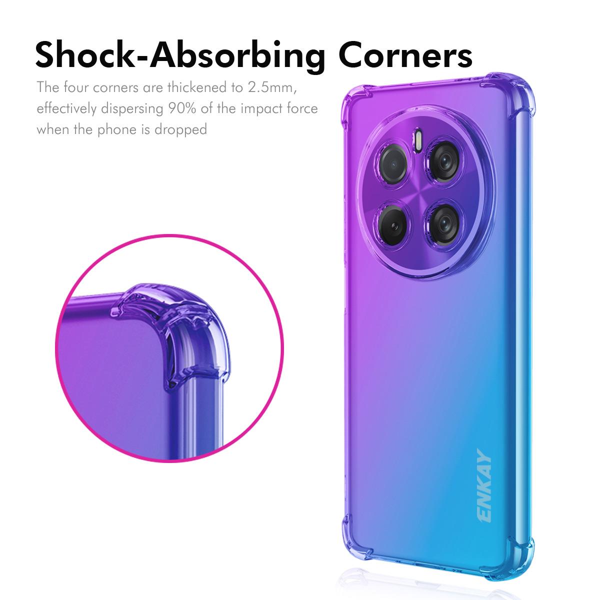 Honor Magic7 Gradient Airbag TPU Phone Case Shockproof Slim Protective Cover