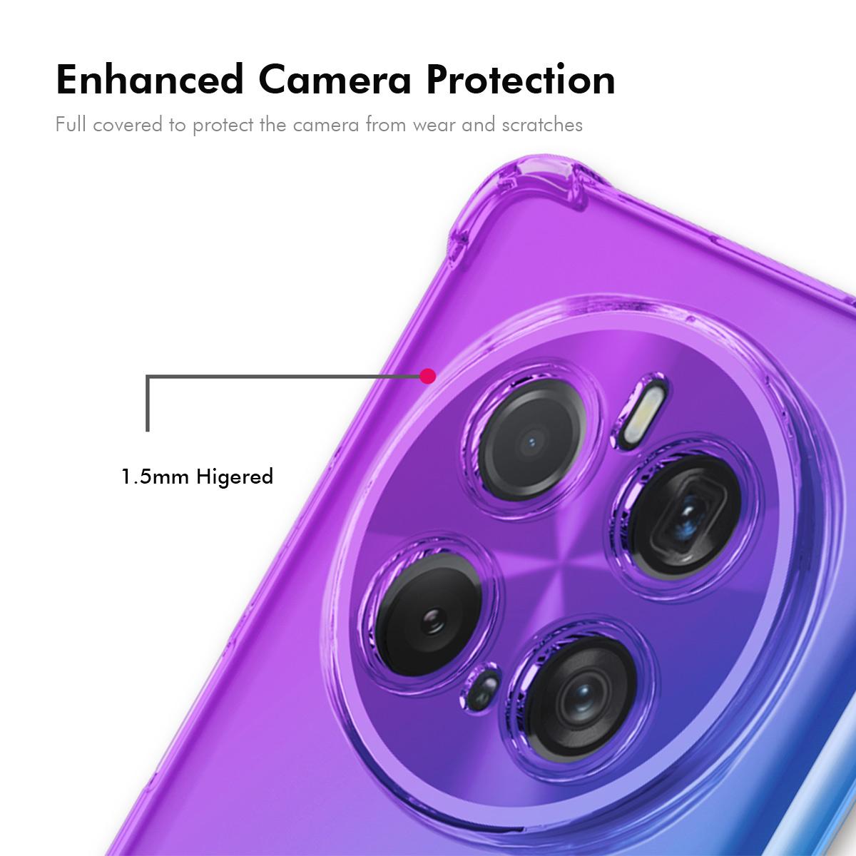 Honor Magic7 Pro Gradient Airbag TPU Phone Case Shockproof Slim Protective Cover