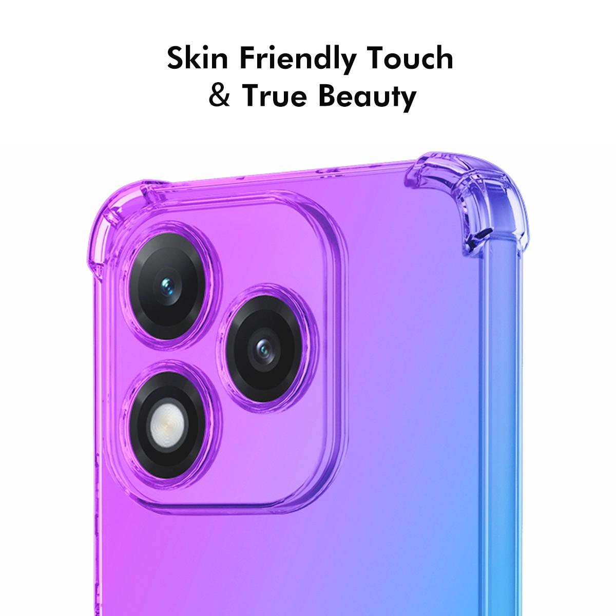 Honor 400 Lite Global Gradient Airbag TPU Phone Case Shockproof Slim Protective Cover