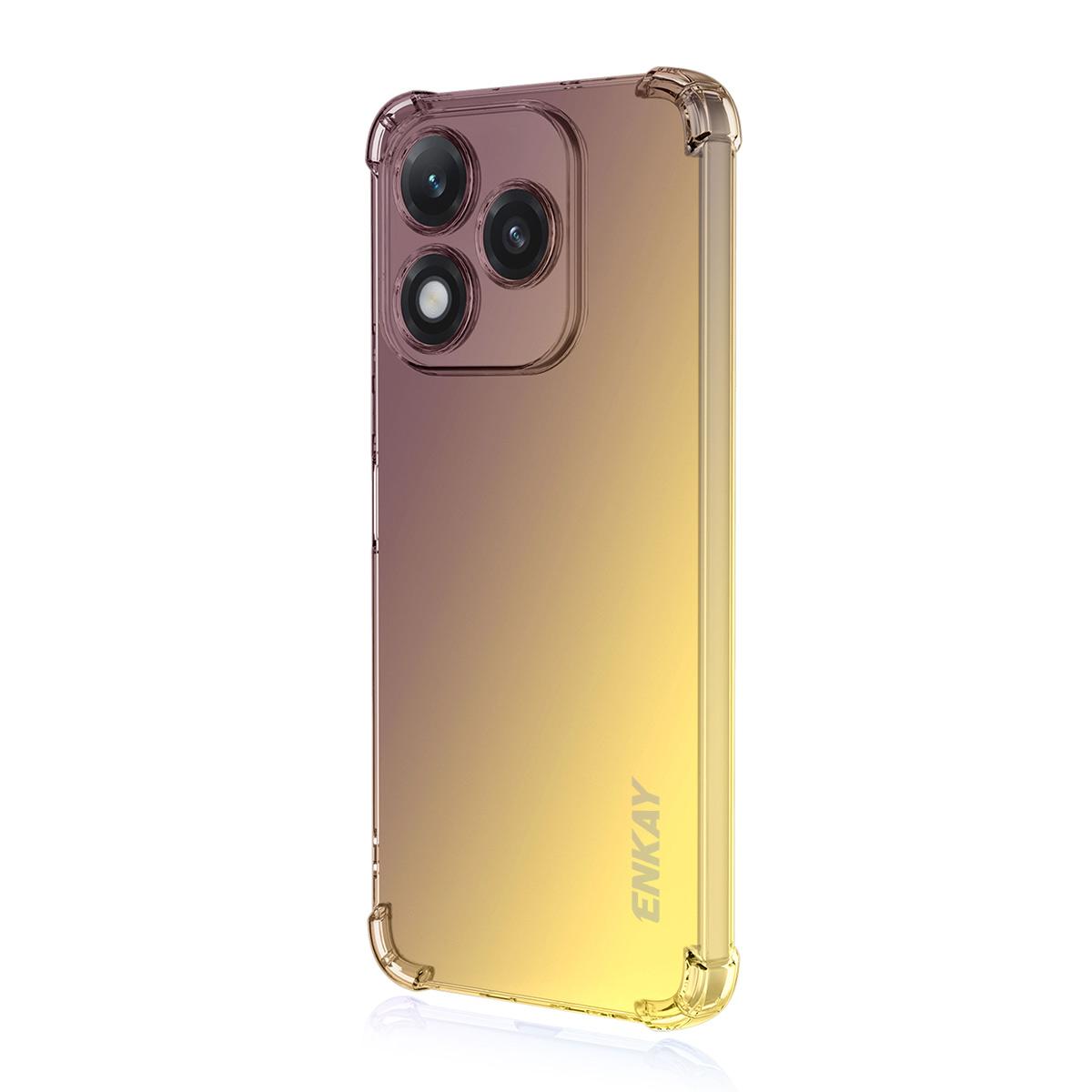 Honor 400 Lite Global Gradient Airbag TPU Phone Case Shockproof Slim Protective Cover