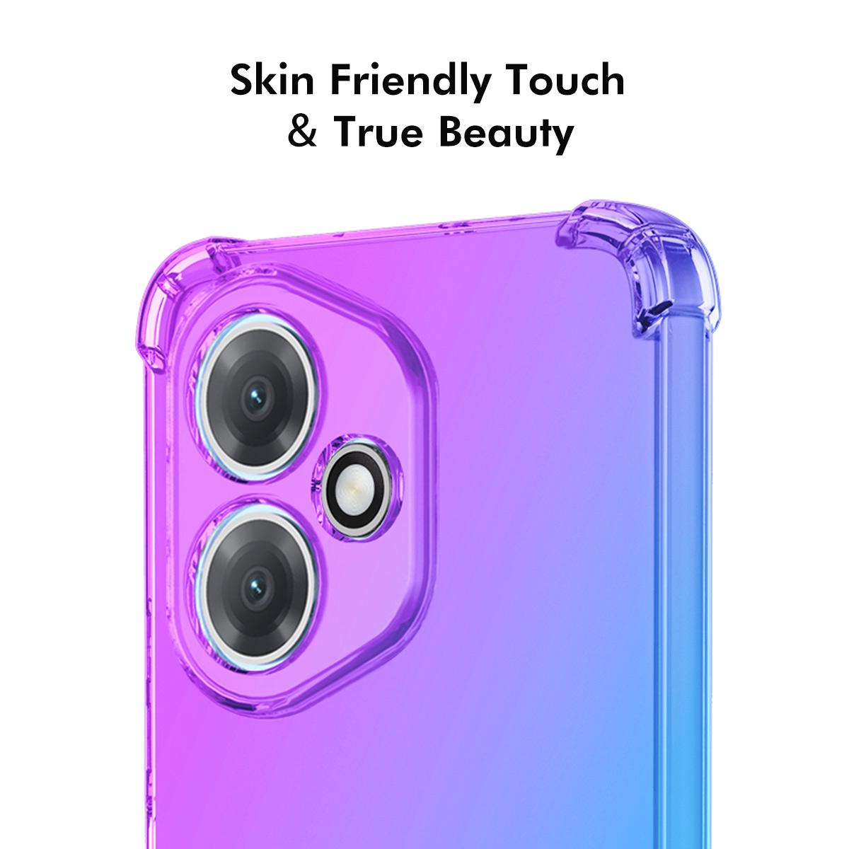 Honor 400 Global 156.5mm Gradient Airbag TPU Phone Case Shockproof Slim Protective Cover