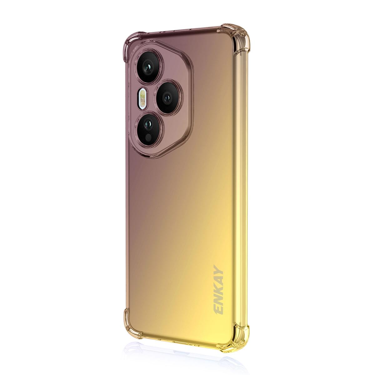 Honor 400 Pro Global 160.8mm Gradient Airbag TPU Phone Case Shockproof Slim Protective Cover