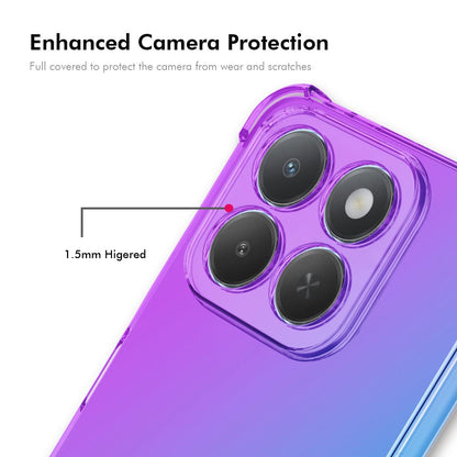 Honor X6c 4G Global Gradient Airbag TPU Phone Case Shockproof Slim Protective Cover