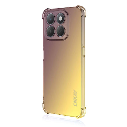 Honor X6c 4G Global Gradient Airbag TPU Phone Case Shockproof Slim Protective Cover