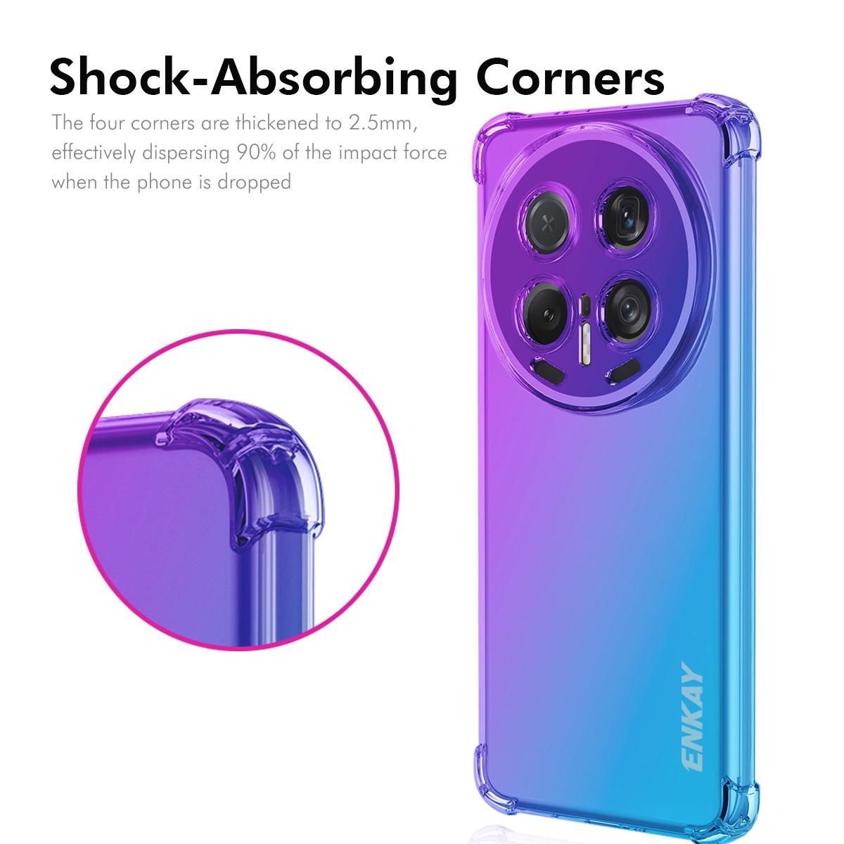 Honor Magic8 Pro Gradient Airbag TPU Phone Case Shockproof Slim Protective Cover