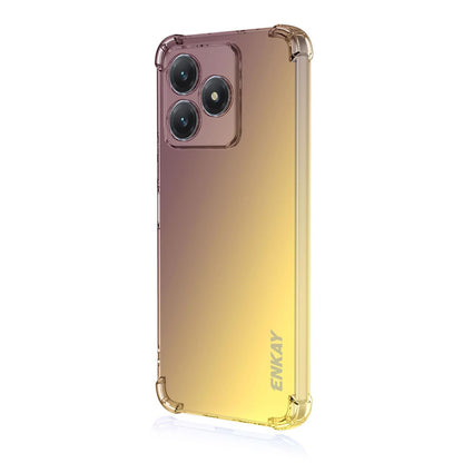 Honor X5c Gradient Airbag TPU Phone Case Shockproof Slim Protective Cover