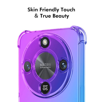 Honor Magic8 Lite Gradient Airbag TPU Phone Case Shockproof Slim Protective Cover