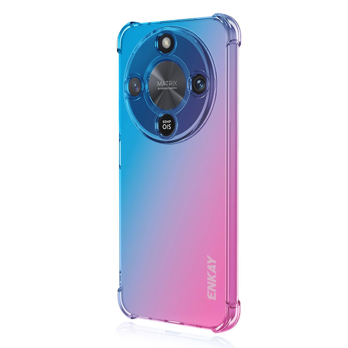 Honor Magic8 Lite Gradient Airbag TPU Phone Case Shockproof Slim Protective Cover