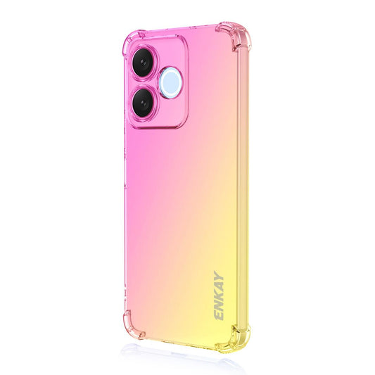 Honor 600 Lite Gradient Airbag TPU Phone Case Shockproof Slim Protective Cover