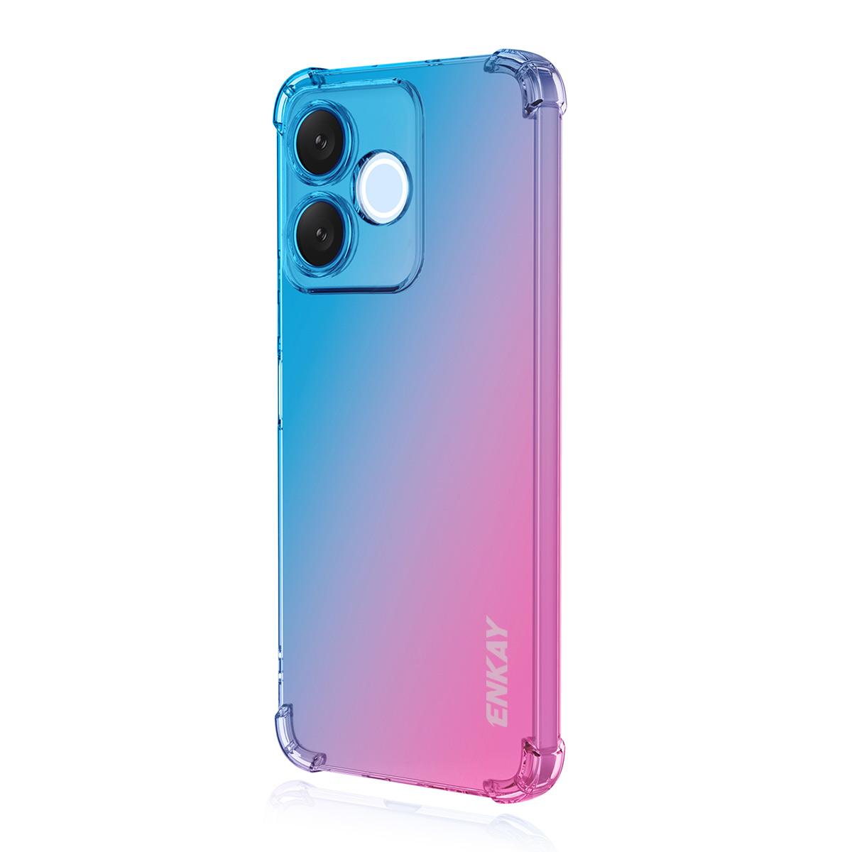 Honor 600 Lite Gradient Airbag TPU Phone Case Shockproof Slim Protective Cover
