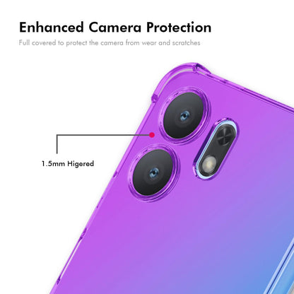Honor Play 60A Gradient Airbag TPU Phone Case Shockproof Slim Protective Cover