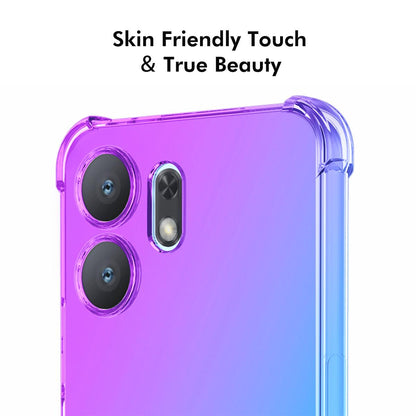 Honor Play 60A Gradient Airbag TPU Phone Case Shockproof Slim Protective Cover