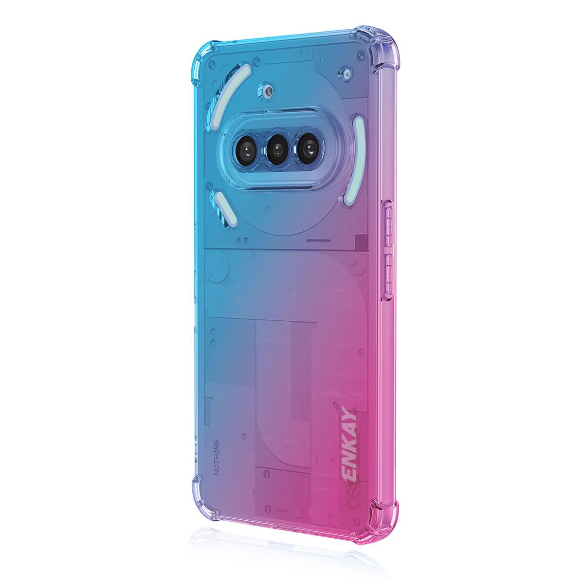 Nothing Phone 3a Gradient Airbag TPU Phone Case Shockproof Slim Protective Cover