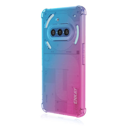 Nothing Phone 3a Gradient Airbag TPU Phone Case Shockproof Slim Protective Cover