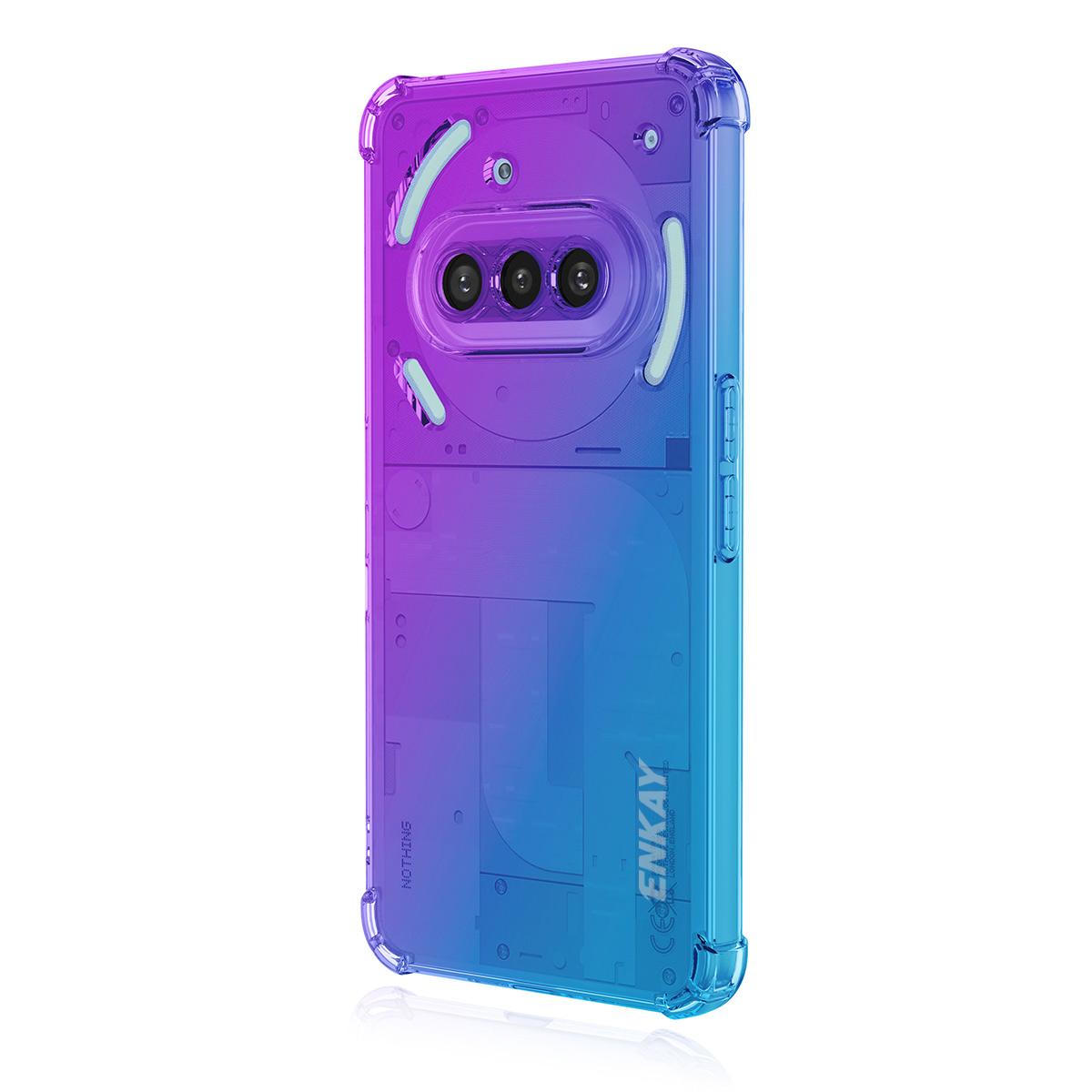 Nothing Phone 3a Gradient Airbag TPU Phone Case Shockproof Slim Protective Cover