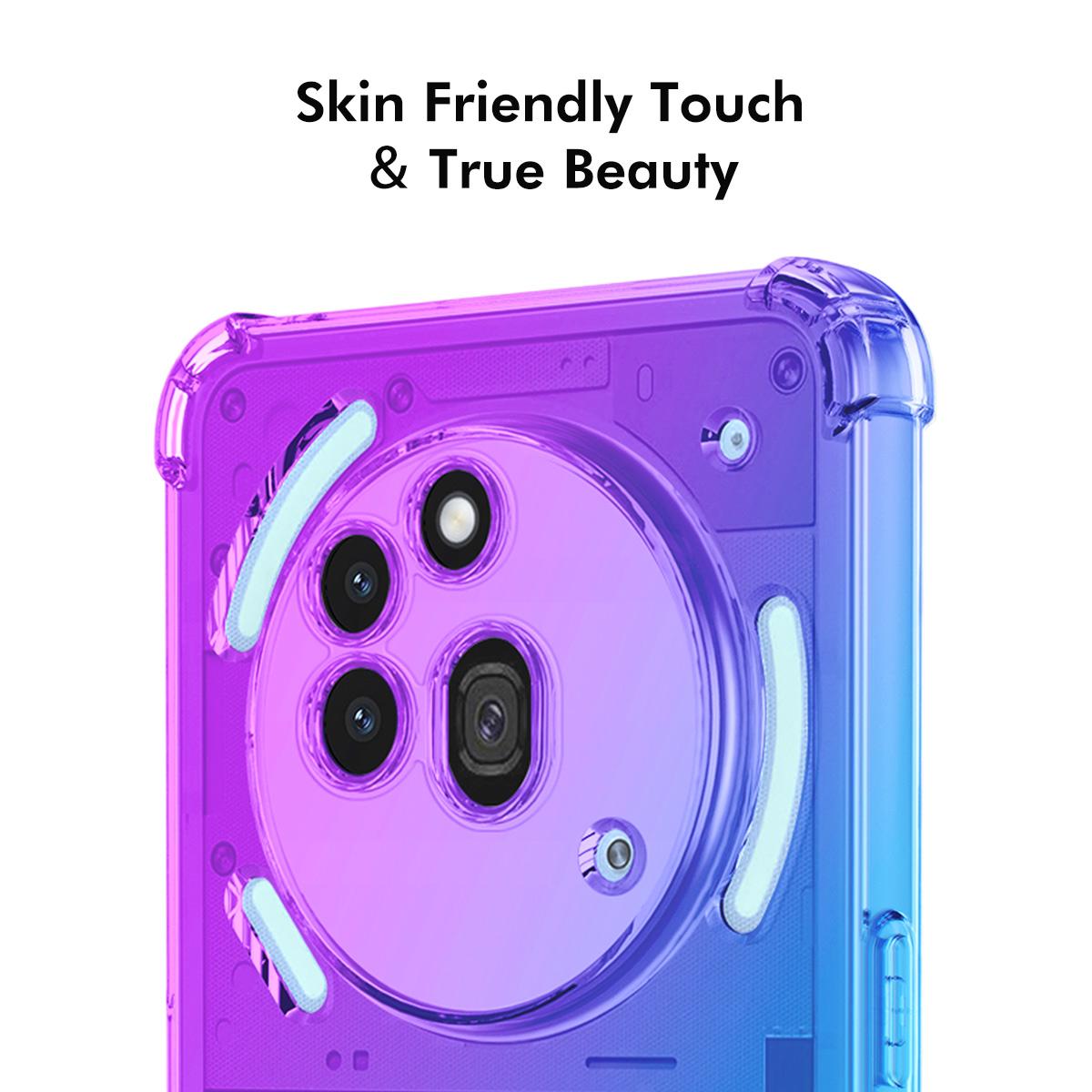 Nothing Phone 3a Pro Gradient Airbag TPU Phone Case Shockproof Slim Protective Cover