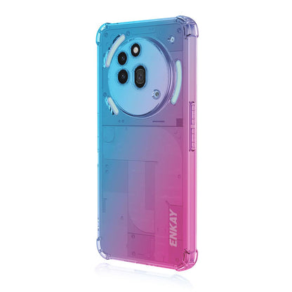 Nothing Phone 3a Pro Gradient Airbag TPU Phone Case Shockproof Slim Protective Cover