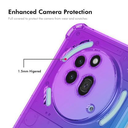 Nothing Phone 3a Pro Gradient Airbag TPU Phone Case Shockproof Slim Protective Cover