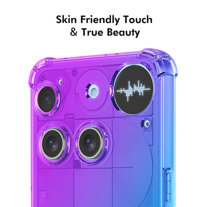Nothing Phone 3 Gradient Airbag TPU Phone Case Shockproof Slim Protective Cover